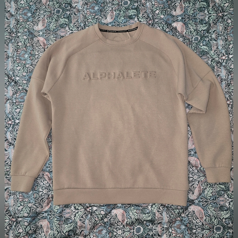 Alphalete Men's Tan Sweater
